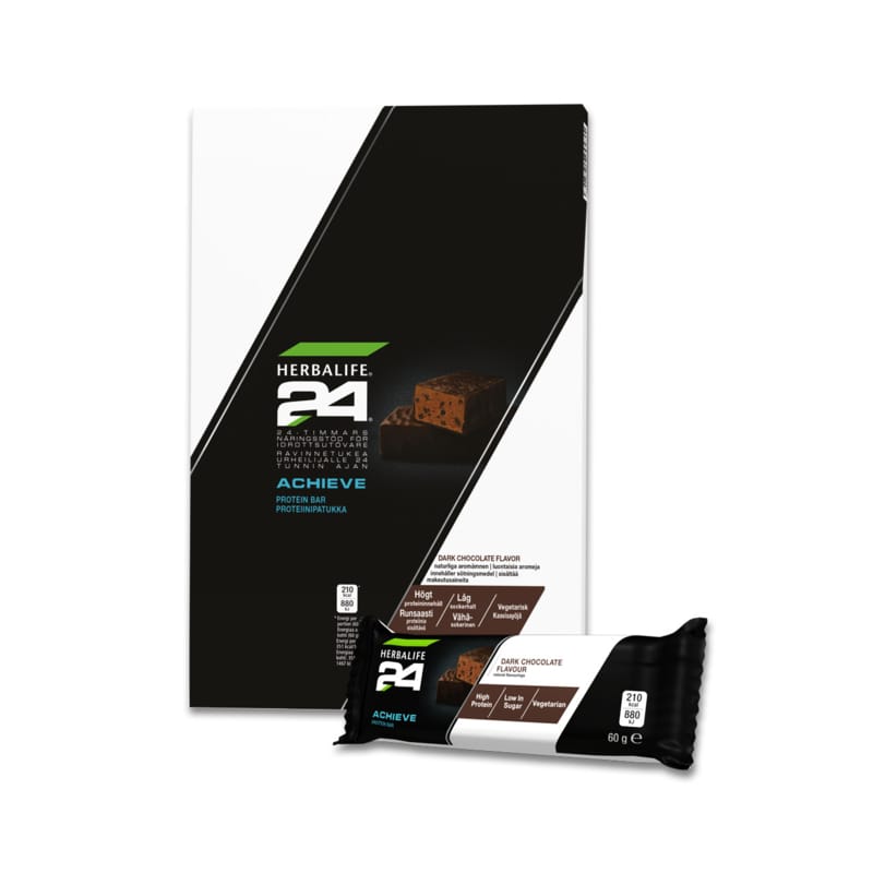 H24 Achieve proteiinipatukka (tummasuklaa)